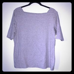 Grey LL Bean XL Short Sleeve Shirt